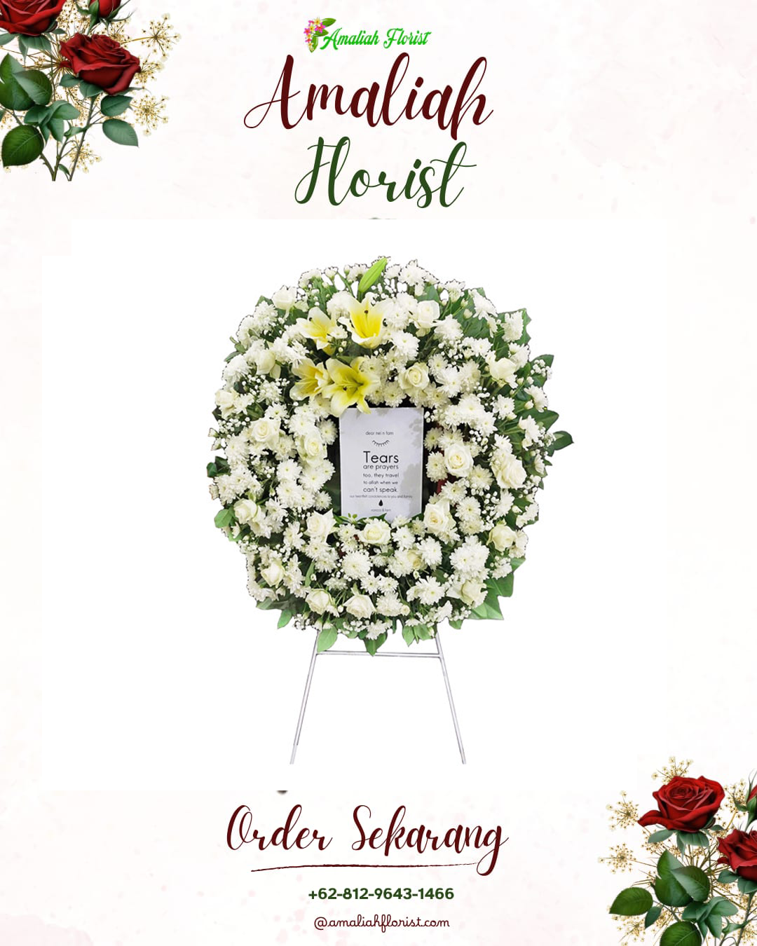 Krans Bunga Duka Plumbon